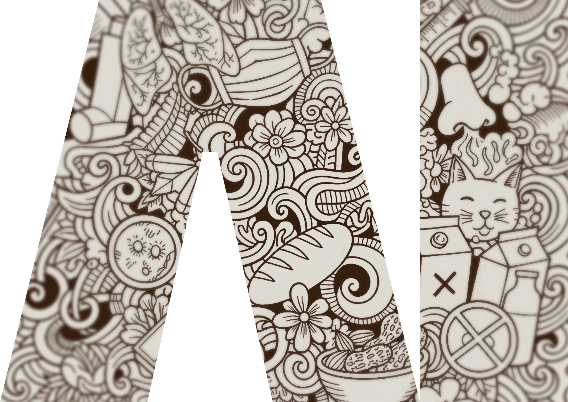 Illustrated letter A representing systemic allergic inflammation